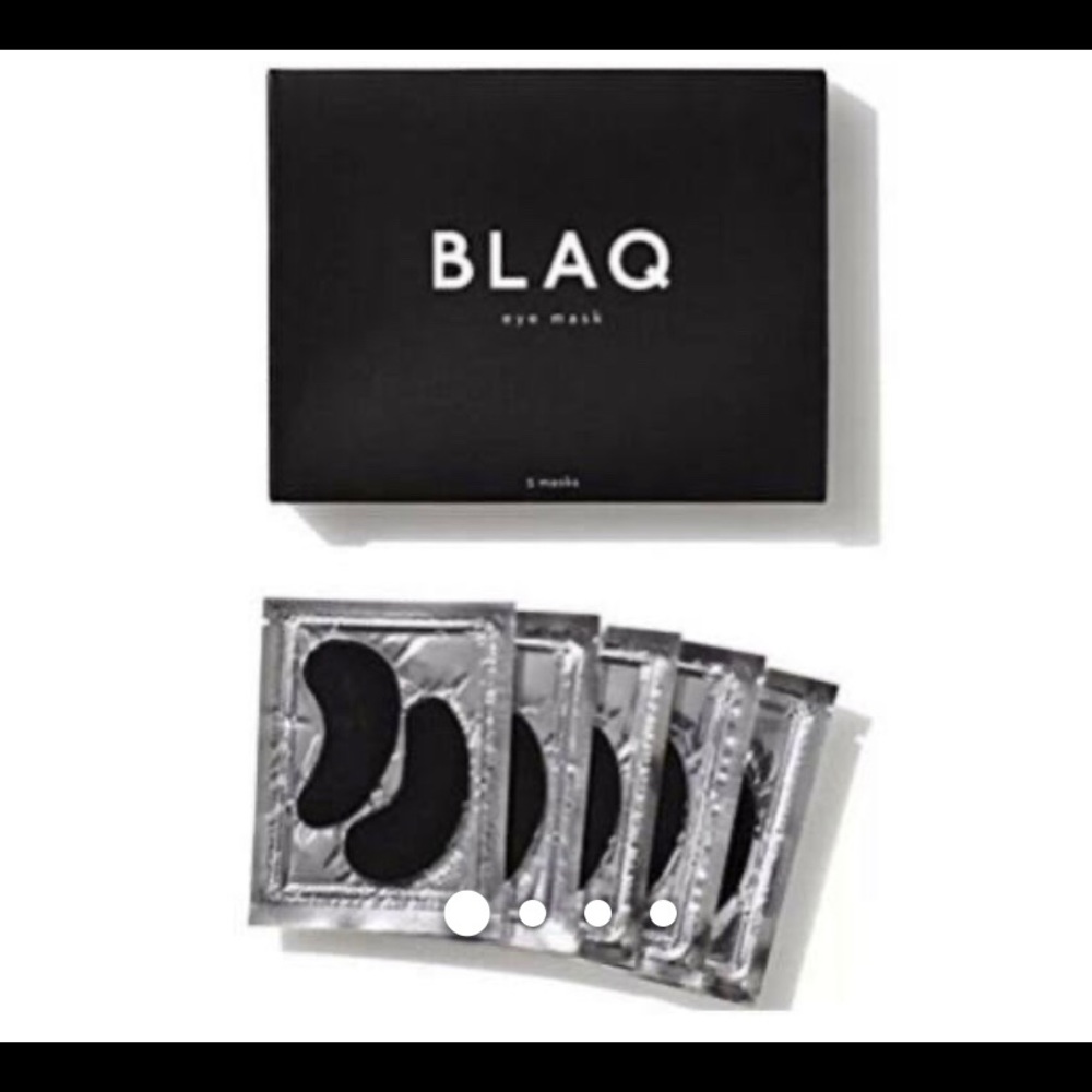 BLAQ eye mask + Hyaluronic acid 🖤